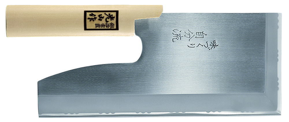 予約受付中】 <br>豊稔企販 普及型 麺切包丁 全鋼 270mm A-1032